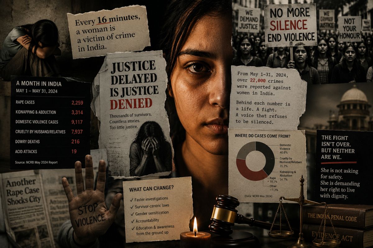The Cost Of Being A Woman In India: A Month Of Cases, Numbers, And The Fight For Justice