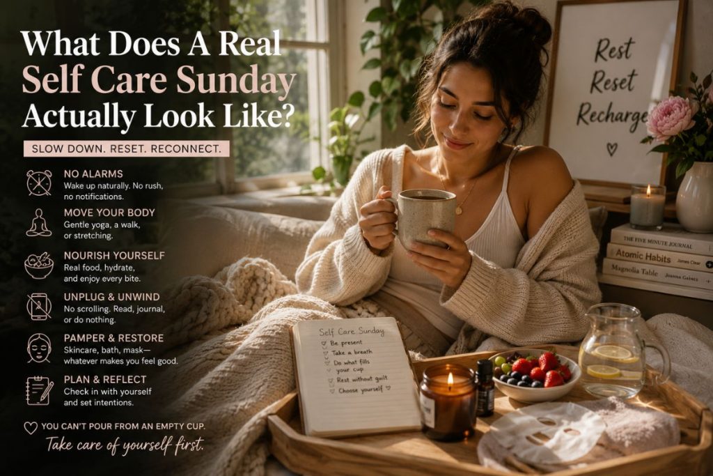 What Does A Real Self Care Sunday Actually Look Like?