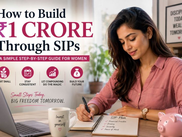 How To Build ₹1 Crore Through Sips: A Simple Step-By-Step Guide For Women