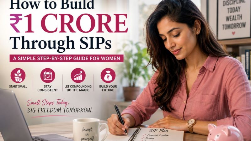 How To Build ₹1 Crore Through Sips: A Simple Step-By-Step Guide For Women