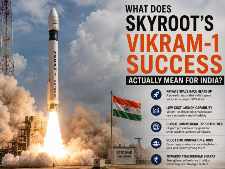 What Does Skyroot’S Vikram-1 Success Actually Mean For India?