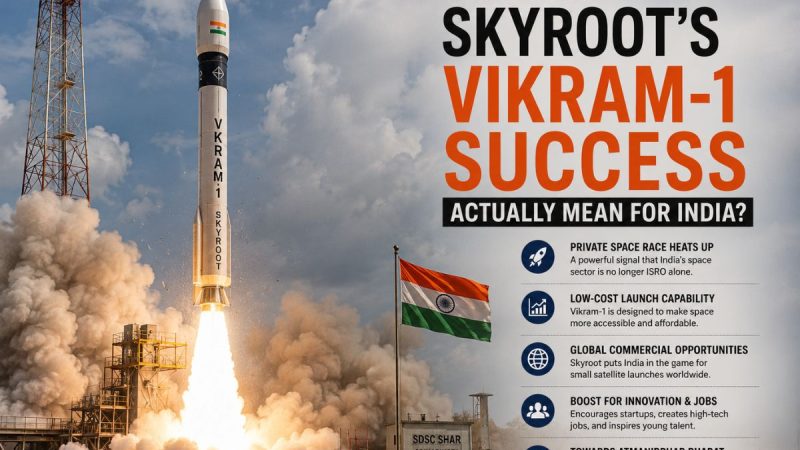 What Does Skyroot’S Vikram-1 Success Actually Mean For India?