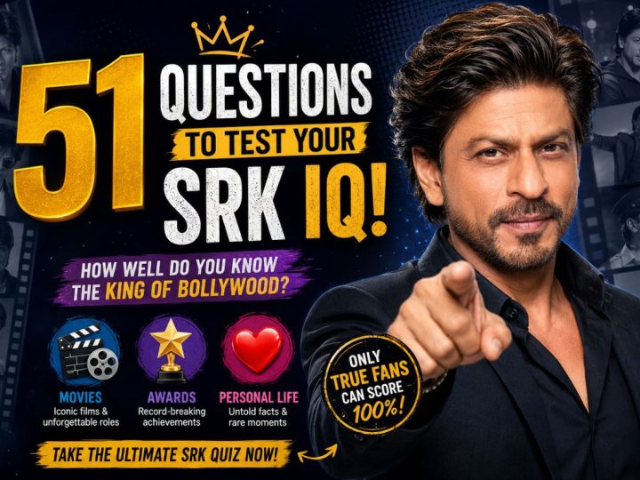 The Ultimate King Khan Trivia Challenge: 51 Questions To Test Your Srk Iq!