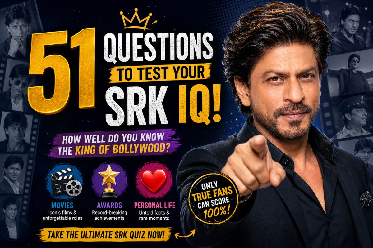The Ultimate King Khan Trivia Challenge: 51 Questions To Test Your Srk Iq!