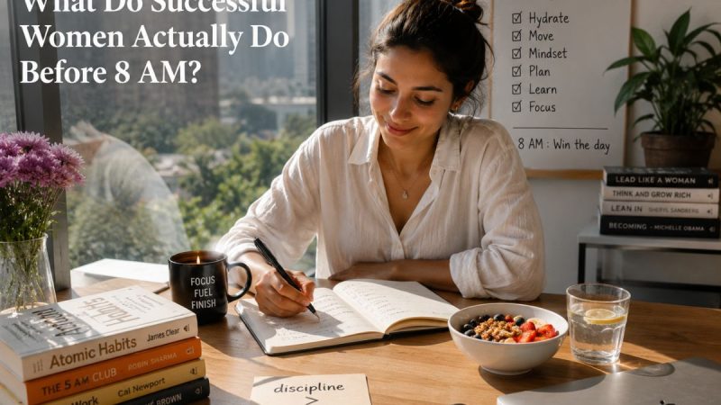 What Do Successful Women Actually Do Before 8 Am?