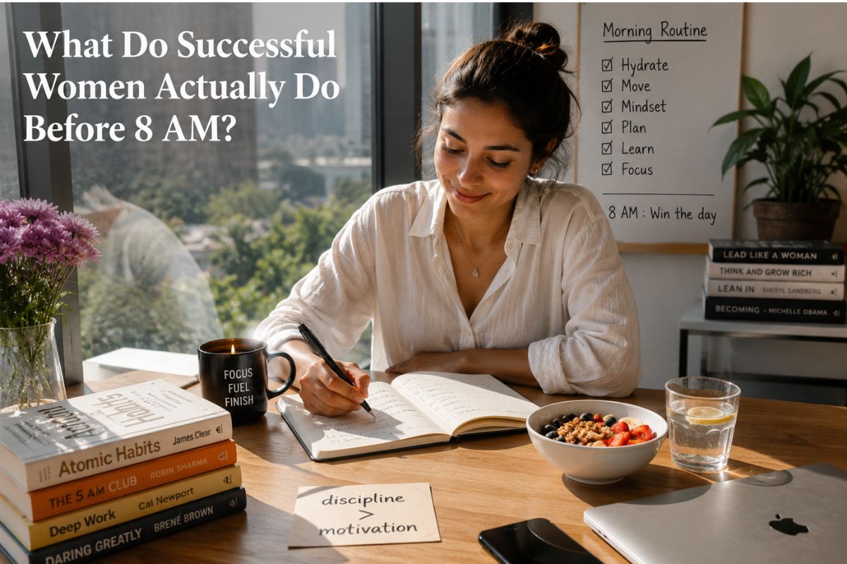 What Do Successful Women Actually Do Before 8 Am?
