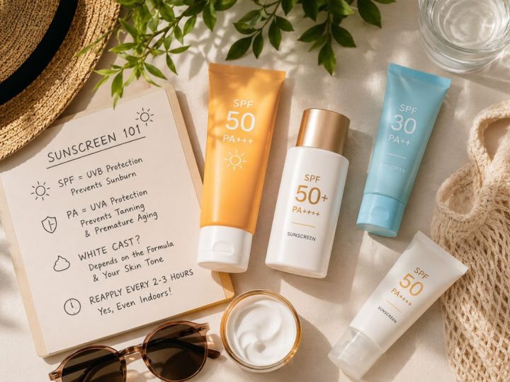 The Honest Guide To Sunscreen In India: Spf, Pa Ratings, White Cast, And The Reapplication Myth Nobody Follows