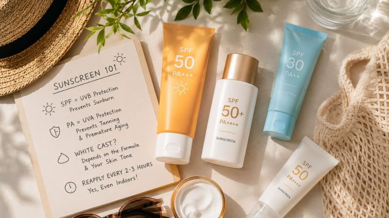 The Honest Guide To Sunscreen In India: Spf, Pa Ratings, White Cast, And The Reapplication Myth Nobody Follows