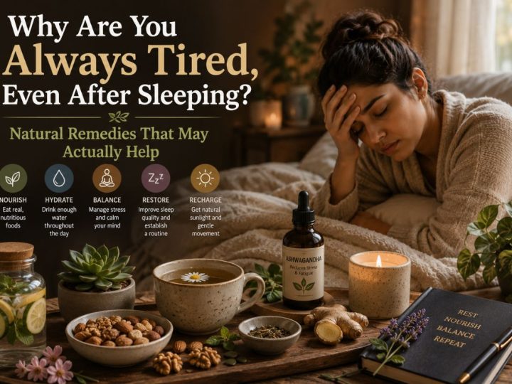 Why Are You Always Tired, Even After Sleeping? Natural Remedies That May Actually Help