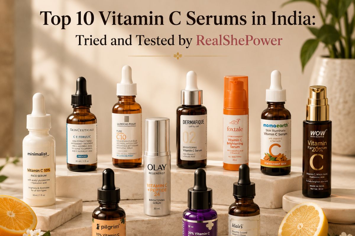 Top 10 Vitamin C Serums In India: Tried And Tested By Realshepower