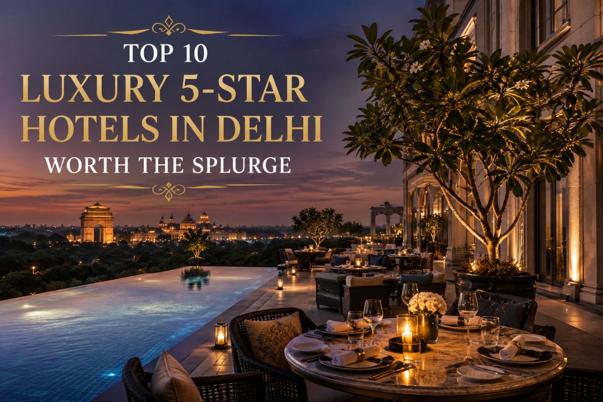 Top 10 Luxury 5-Star Hotels In Delhi Worth The Splurge
