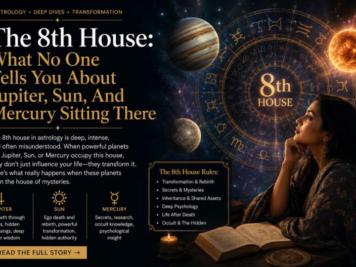The 8Th House: What No One Tells You About Jupiter, Sun, And Mercury Sitting There