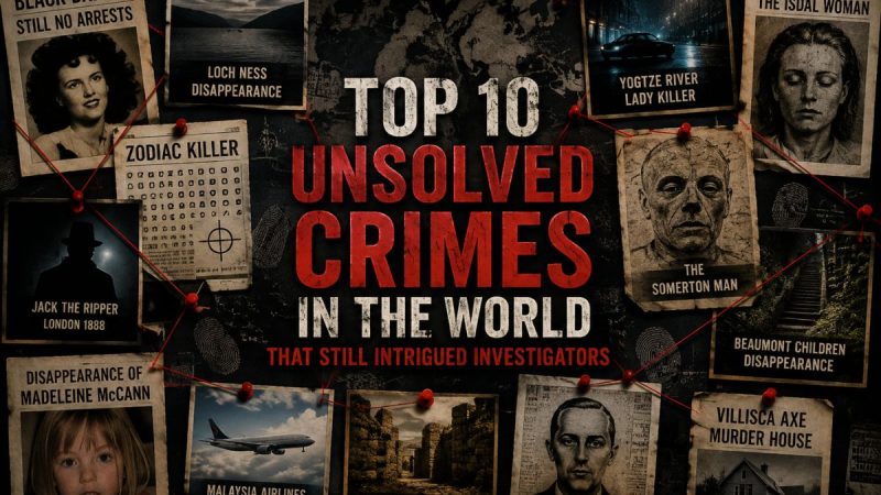 Top 10 Unsolved Crimes In The World That Still Intrigued Investigators