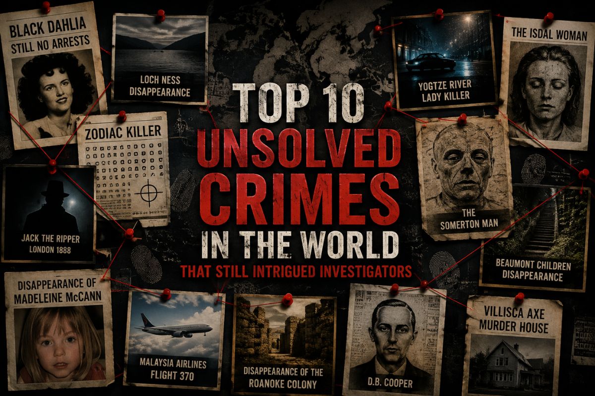 Top 10 Unsolved Crimes In The World That Still Intrigued Investigators