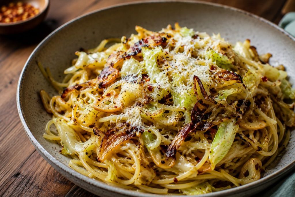 Top 10 Cabbage Recipes That Will Make You Fall In Love With Cabbage Again 11 Caramelized Cabbage Pasta