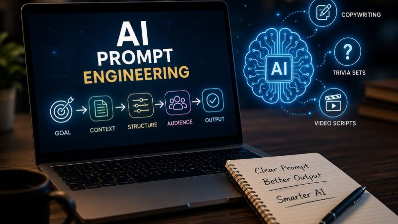 How To Use Ai Prompt Engineering: Structuring Prompts For Specific Outputs Like Creative Copywriting, Trivia Sets, Or Video Scripts.