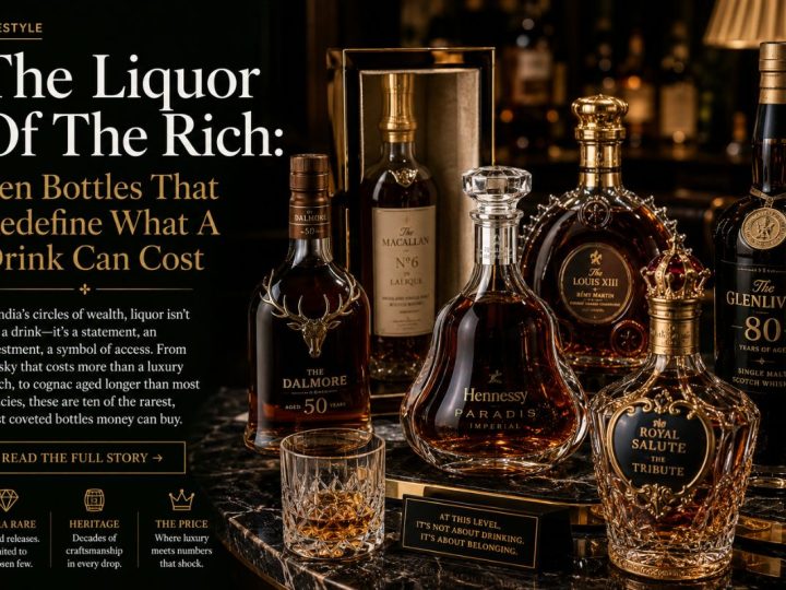 The Liquor Of The Rich: Ten Bottles That Redefine What A Drink Can Cost