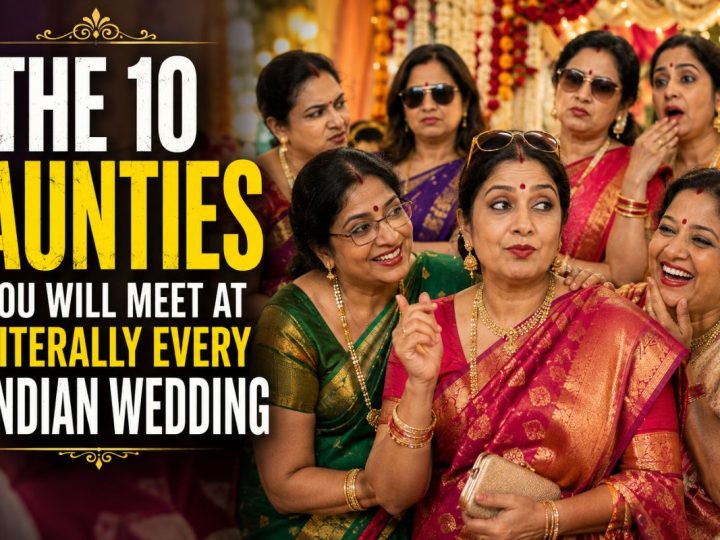The 10 Aunties You Will Meet At Literally Every Indian Wedding