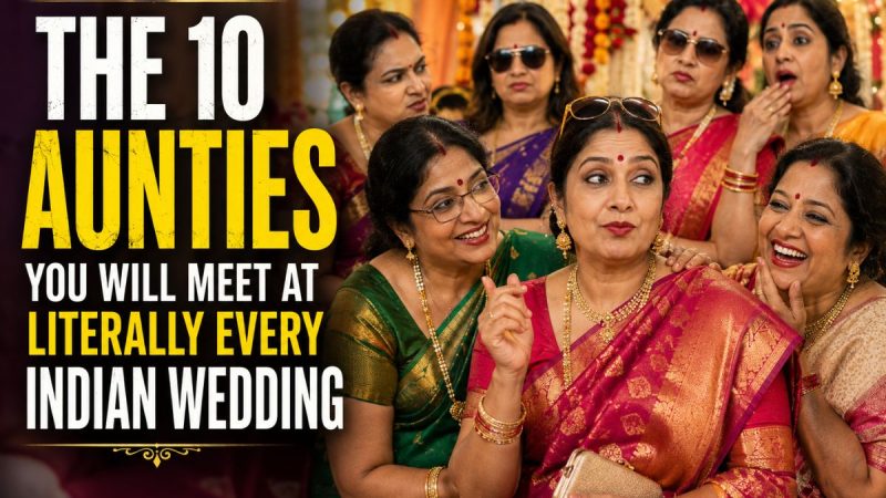 The 10 Aunties You Will Meet At Literally Every Indian Wedding