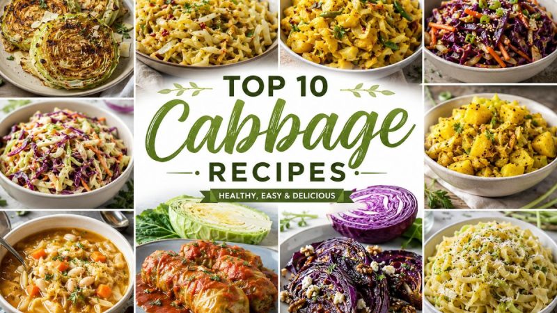 Top 10 Cabbage Recipes That Will Make You Fall In Love With Cabbage Again