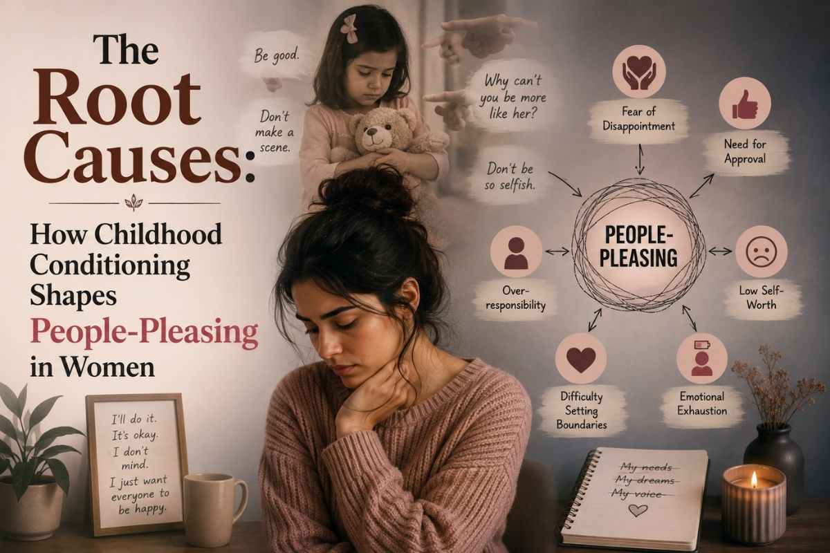 The Root Causes: How Childhood Conditioning Shapes People-Pleasing In Women