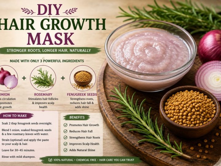 The Diy Hair Mask For Fast Hair Growth In 3 Weeks. Try It Now