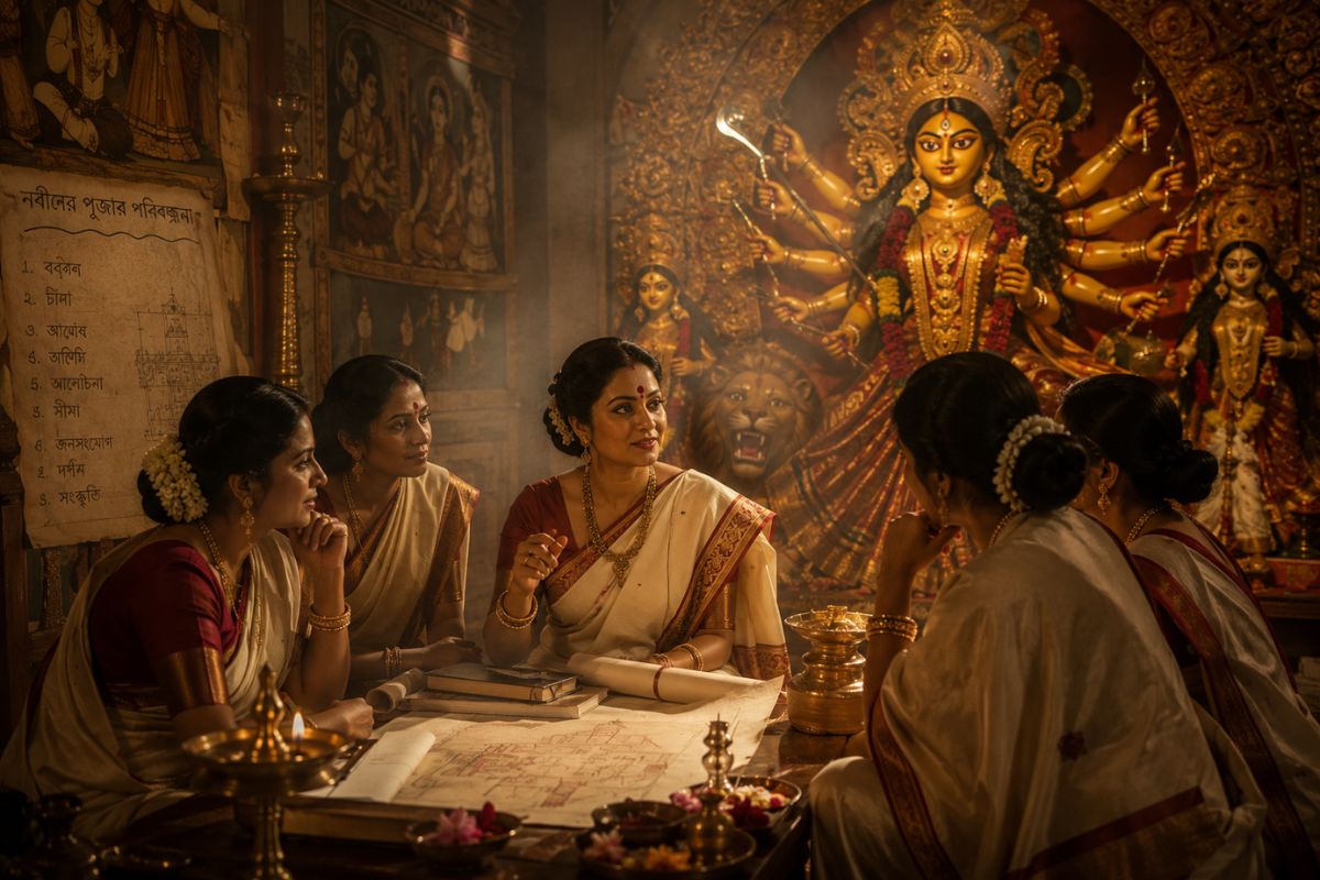 Durga Puja: The Festival That Started As A Woman’S Boardroom, Long Before It Became A Unesco Spectacle