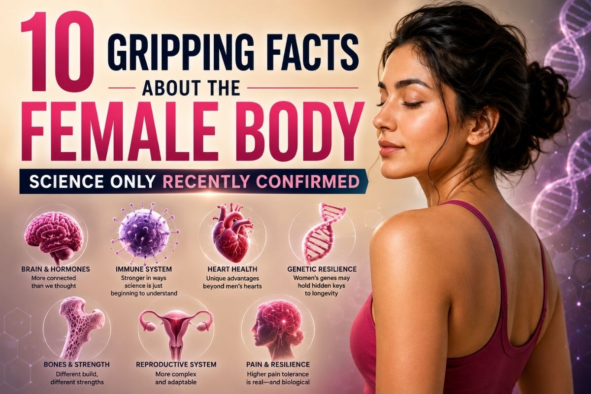 10 Gripping Facts About The Female Body Science Only Recently Confirmed