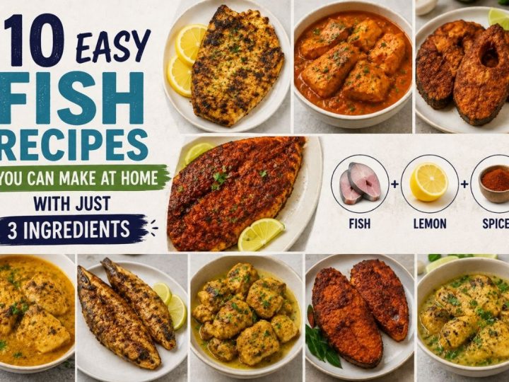 10 Easy Fish Recipes You Can Make At Home With Just 3 Ingredients