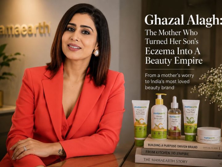 Ghazal Alagh: The Mother Who Turned Her Son’S Eczema Into A Beauty Empire