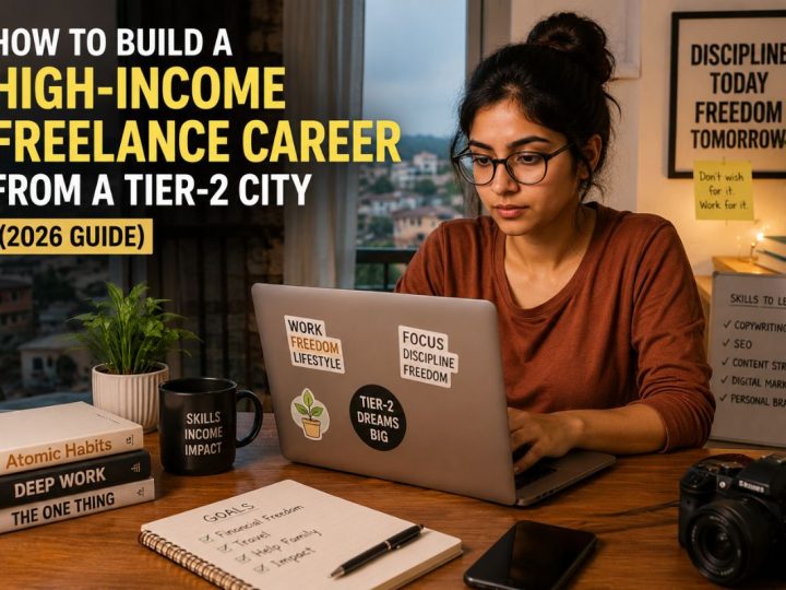 How To Build A High-Income Freelance Career From A Tier-2 City (2026 Guide)