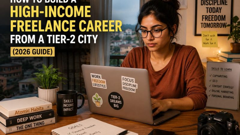 How To Build A High-Income Freelance Career From A Tier-2 City (2026 Guide)