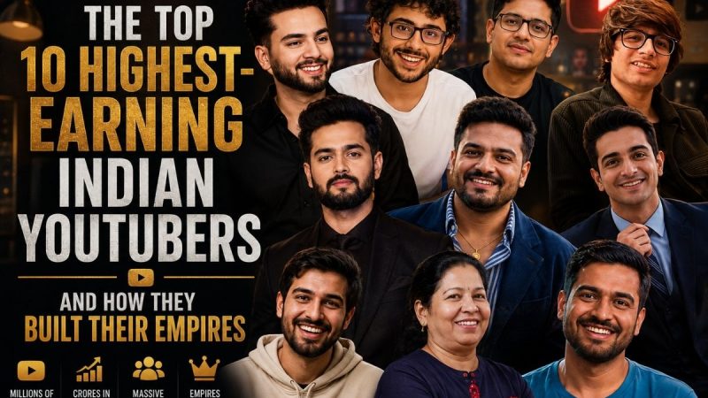 The Top 10 Highest-Earning Indian Youtubers And How They Built Their Empires