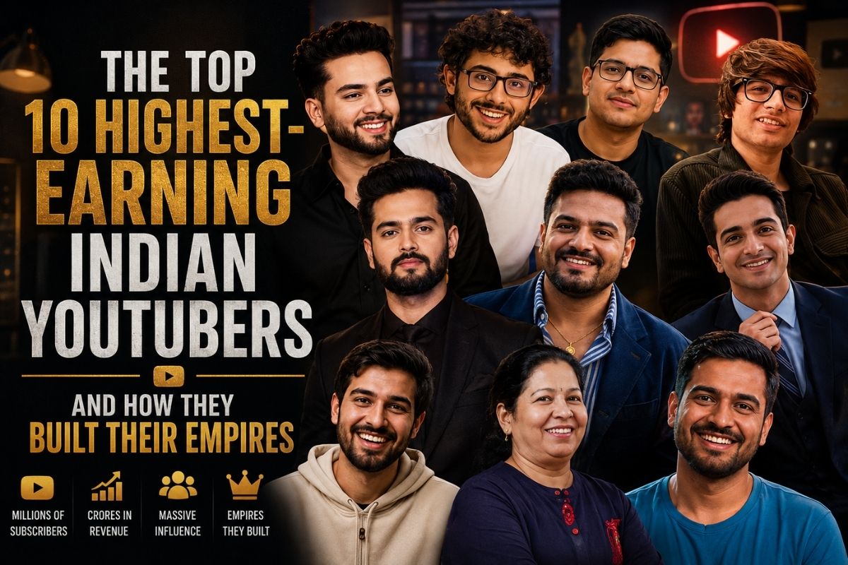 The Top 10 Highest-Earning Indian Youtubers And How They Built Their Empires