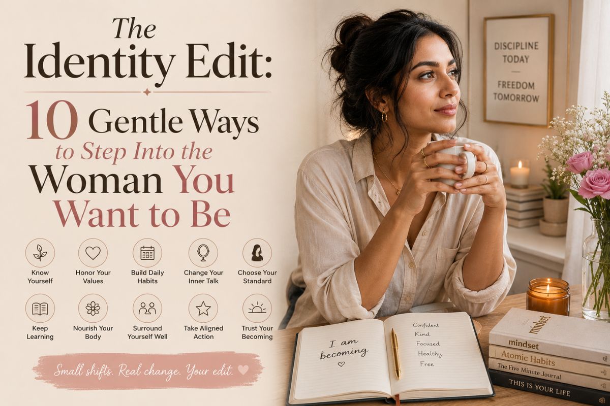 The Identity Edit: 10 Gentle Ways To Step Into The Woman You Want To Be