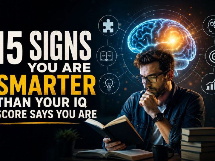 15 Signs You Are Smarter Than Your Iq Score Says You Are