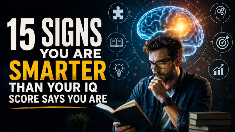 15 Signs You Are Smarter Than Your Iq Score Says You Are
