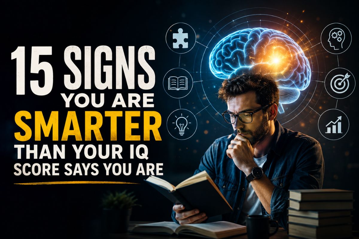 15 Signs You Are Smarter Than Your Iq Score Says You Are