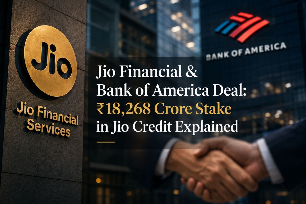 Jio Financial & Bank Of America Deal: ₹18,268 Crore Stake In Jio Credit Explained
