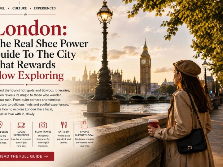 London: The Real Shee Power Guide To The City That Rewards Slow Exploring