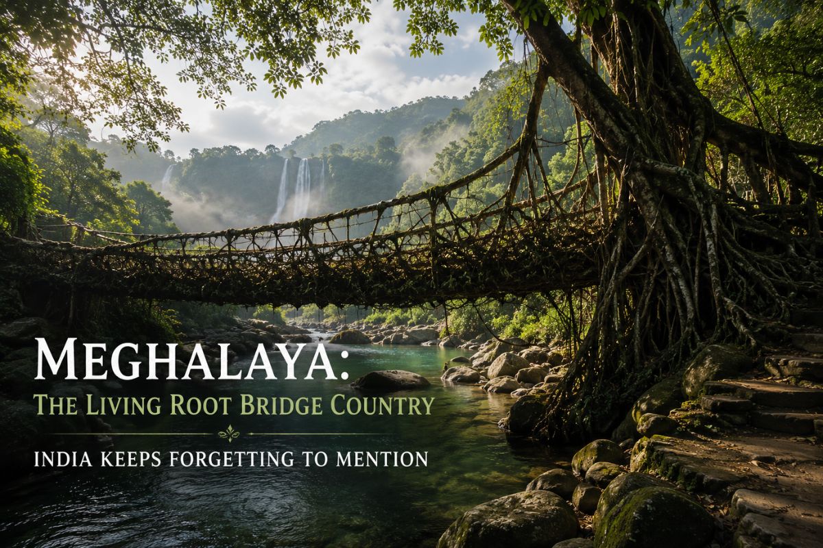 Meghalaya: The Living Root Bridge Country India Keeps Forgetting To Mention