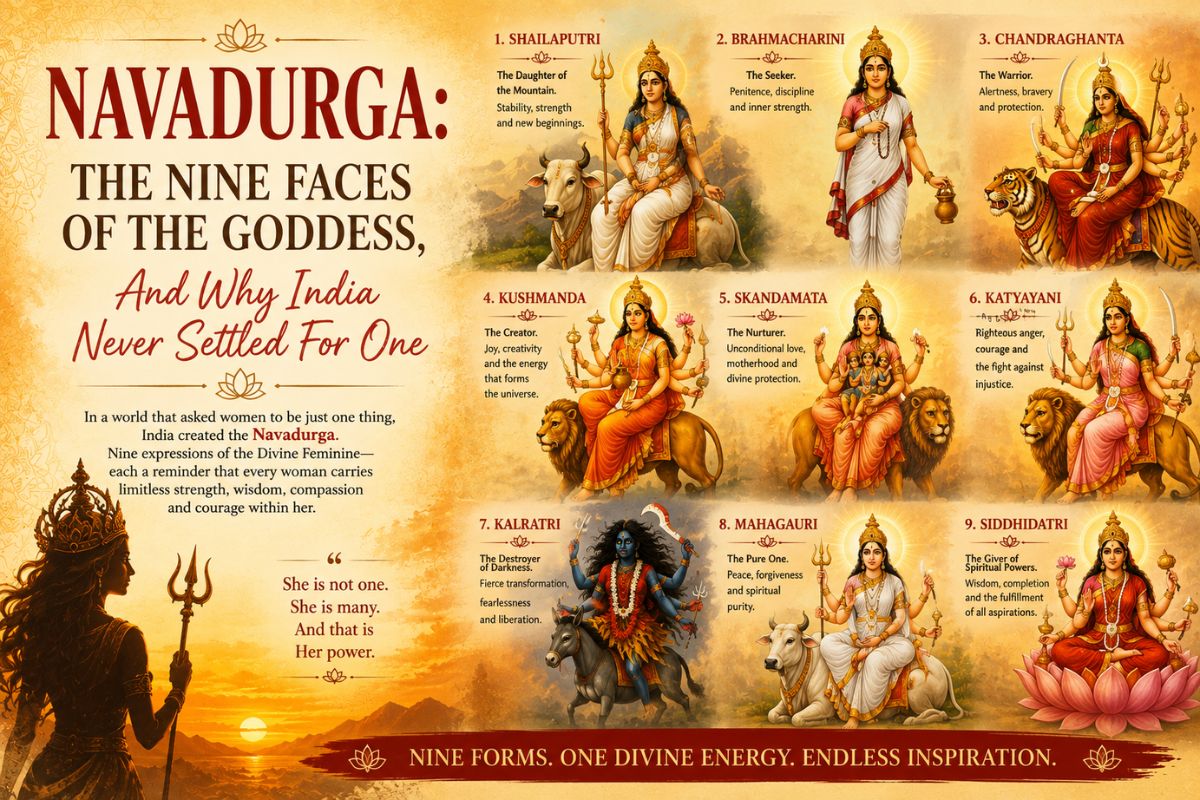 Navadurga: The Nine Faces Of The Goddess, And Why India Never Settled For One
