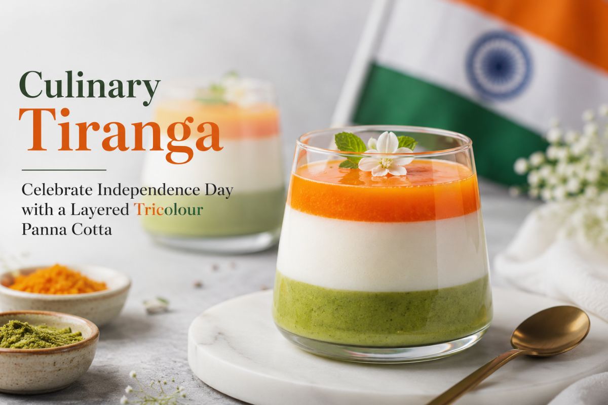 Culinary Tiranga: Celebrate Independence Day With A Layered Tricolour Panna Cotta