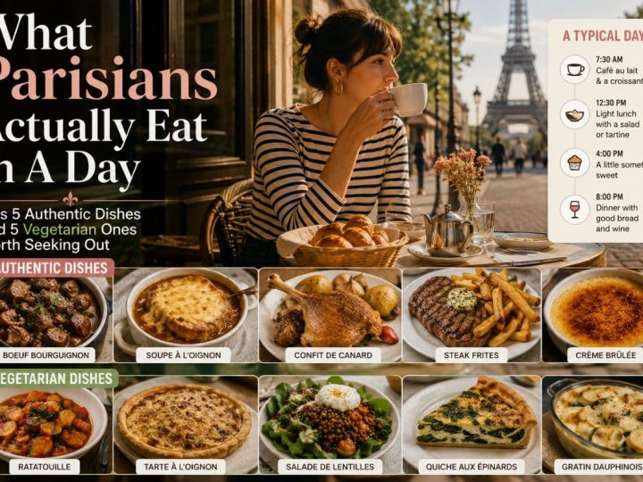 What Parisians Actually Eat In A Day, Plus 5 Authentic Dishes And 5 Vegetarian Ones Worth Seeking Out