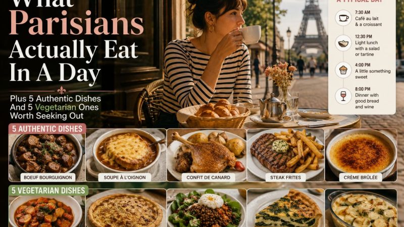 What Parisians Actually Eat In A Day, Plus 5 Authentic Dishes And 5 Vegetarian Ones Worth Seeking Out