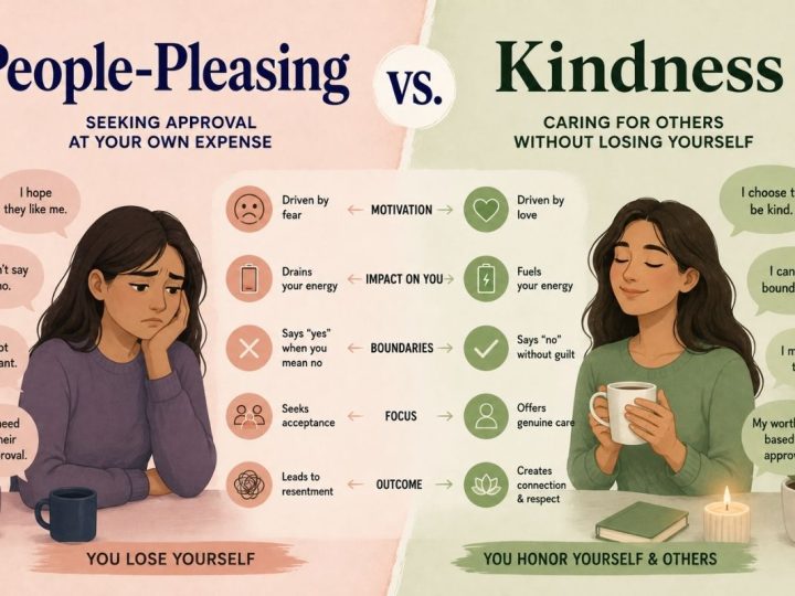 People-Pleasing Vs. Kindness: How To Tell The Difference