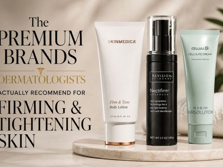 The Premium Brands Dermatologists Actually Recommend For Firming And Tightening Skin
