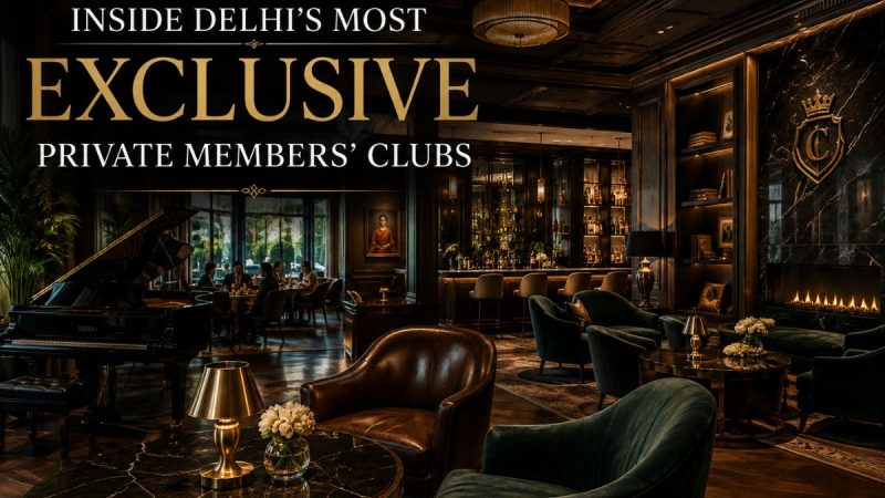 Inside Delhi’S Most Exclusive Private Members’ Clubs
