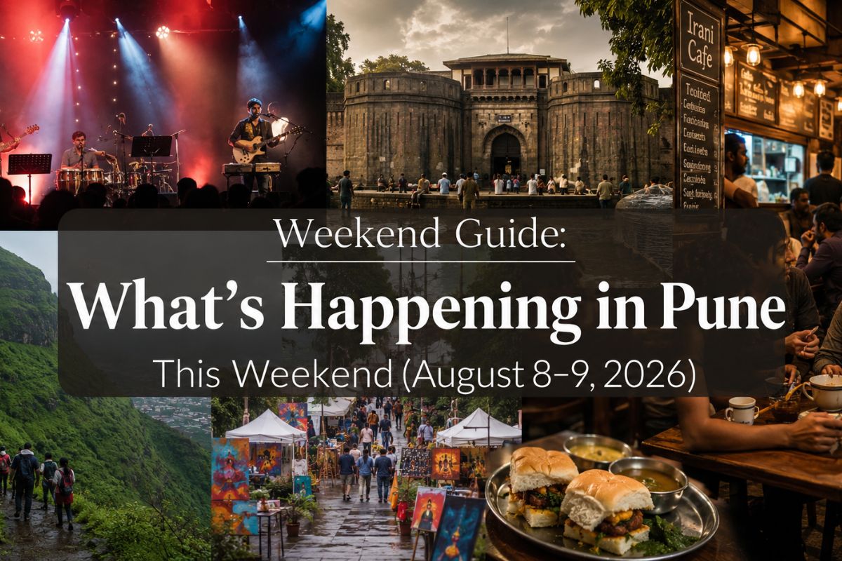 Weekend Guide: What’s Happening In Pune This Weekend (August 8–9, 2026)