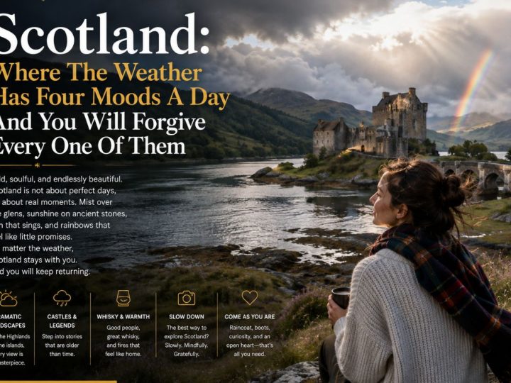 Scotland: Where The Weather Has Four Moods A Day And You Will Forgive Every One Of Them